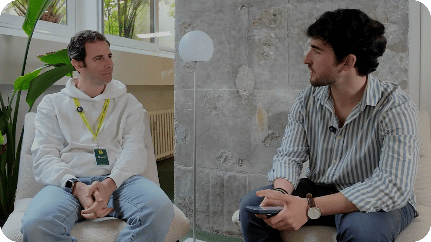 Daniel Alonso, CPTO de Qida, durante la entrevista con Shakers