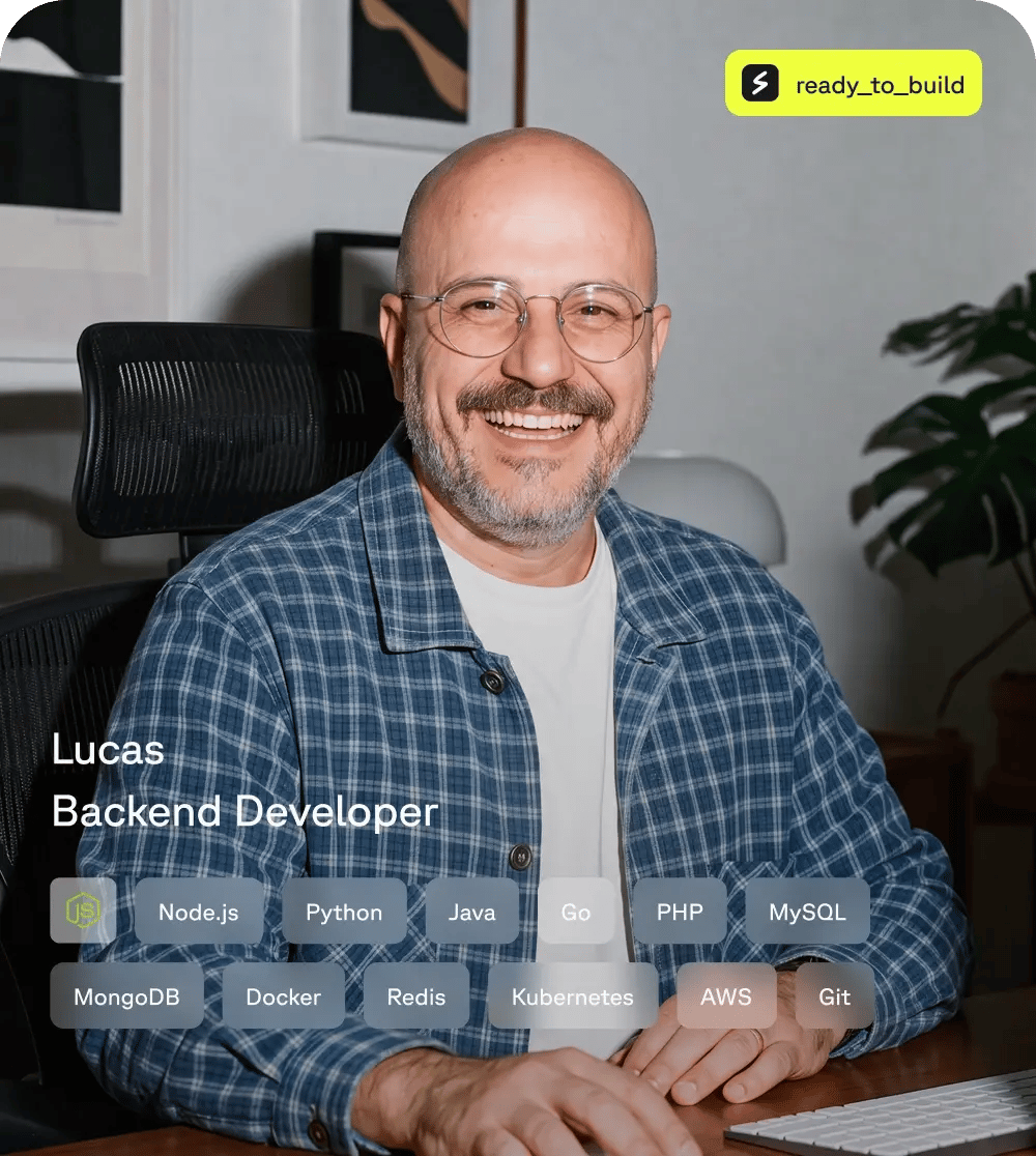 Lucas, Backend Developer