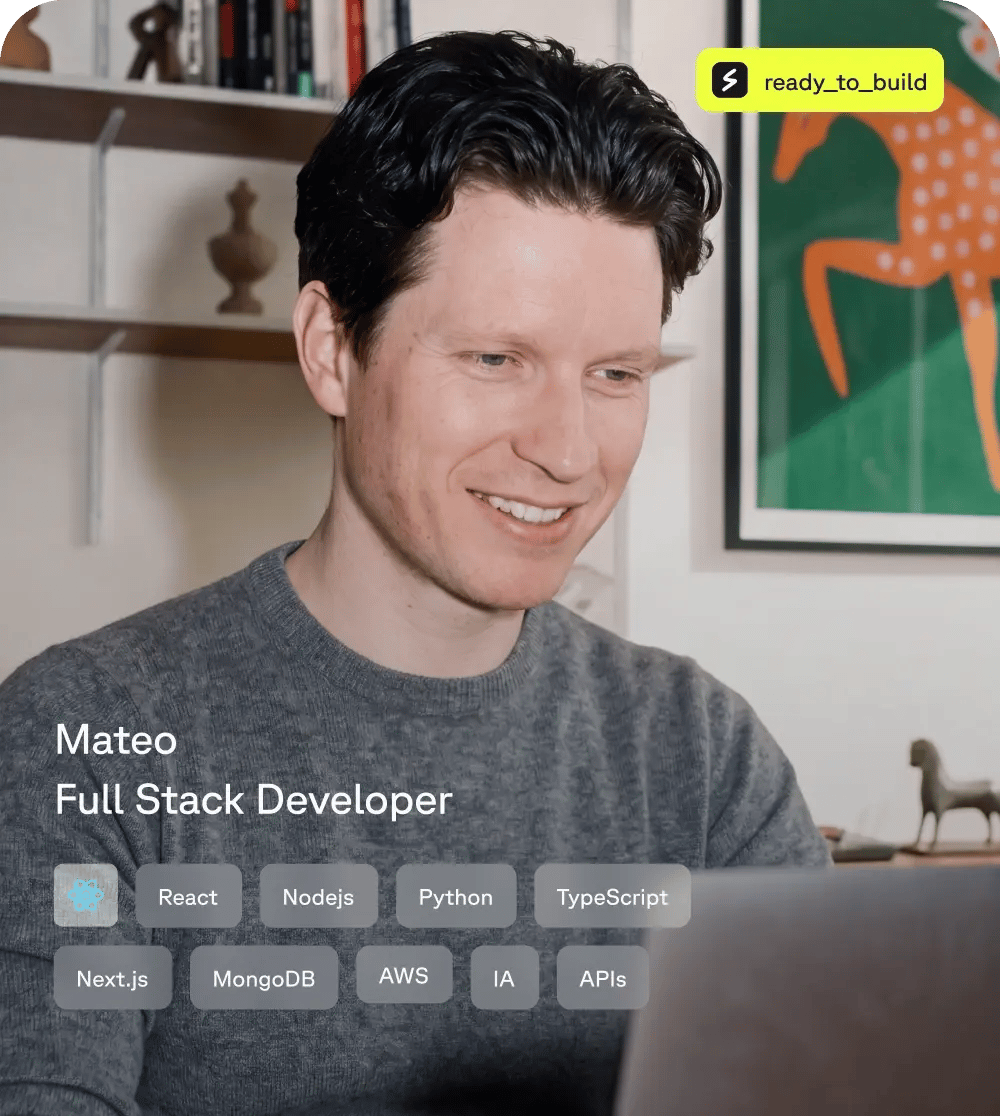 Mateo, Full Stack Developer