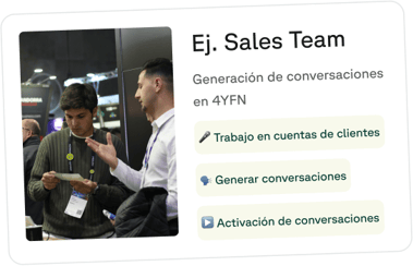 sales team ejemplo