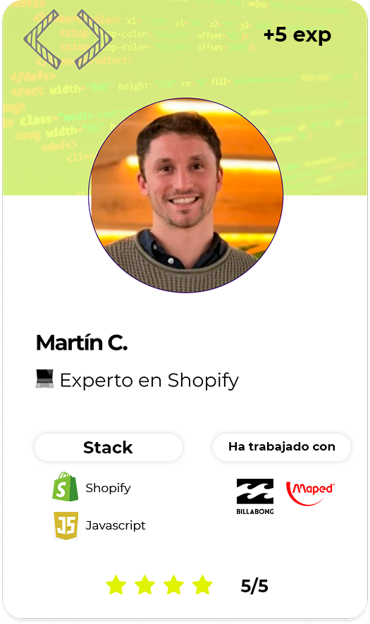 MARTIN C - SHOPIFY